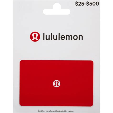 lululemon printable gift card.